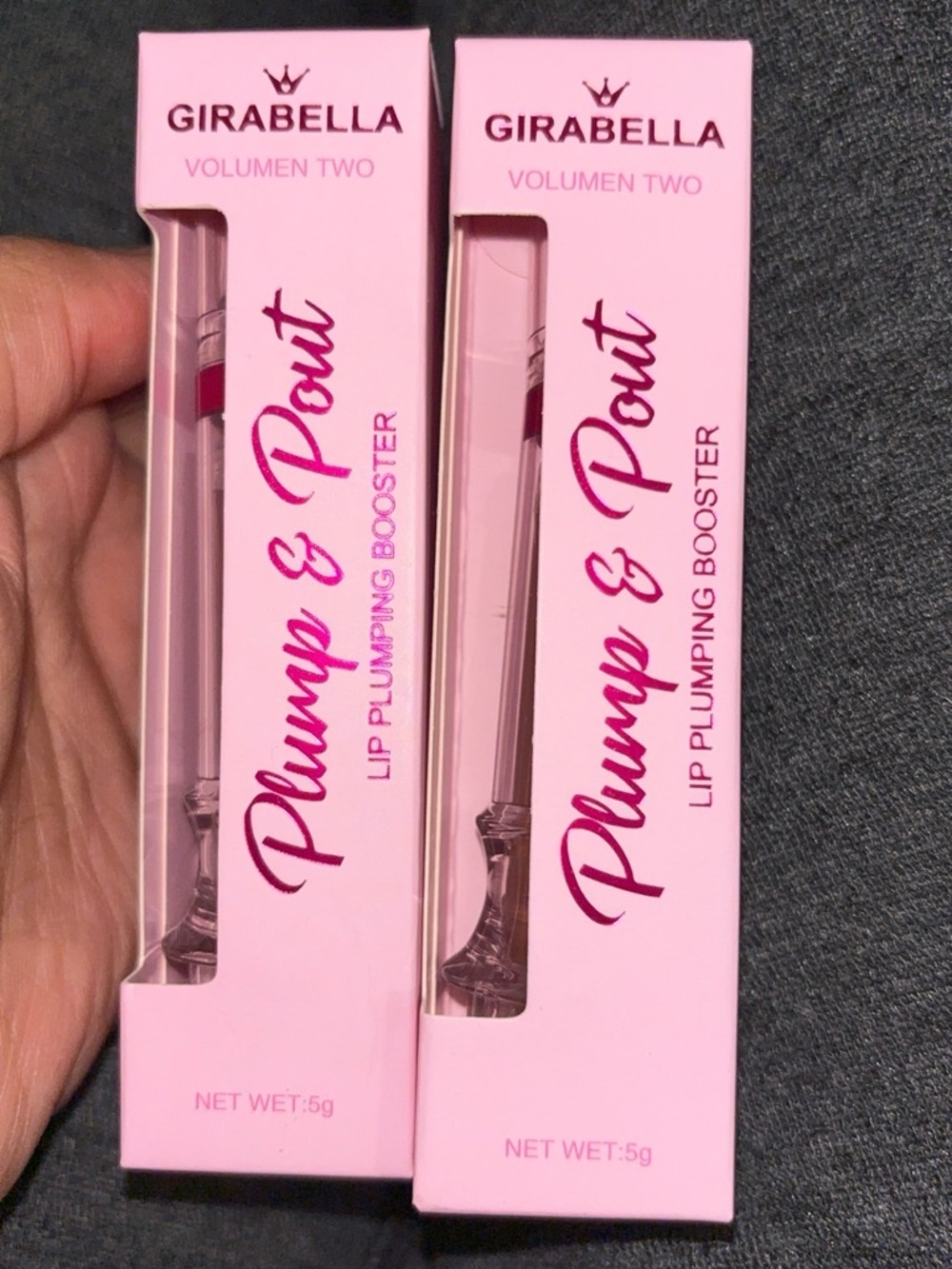 Abella Girabella Plump & Pout Lip Plumping Booster - Light Pink